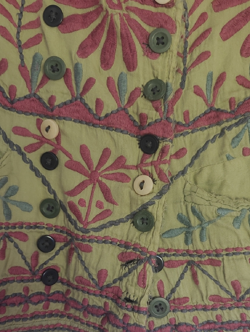 Magnoli Pearl Embroidered Lennon Jacket - Picture 7 of 9
